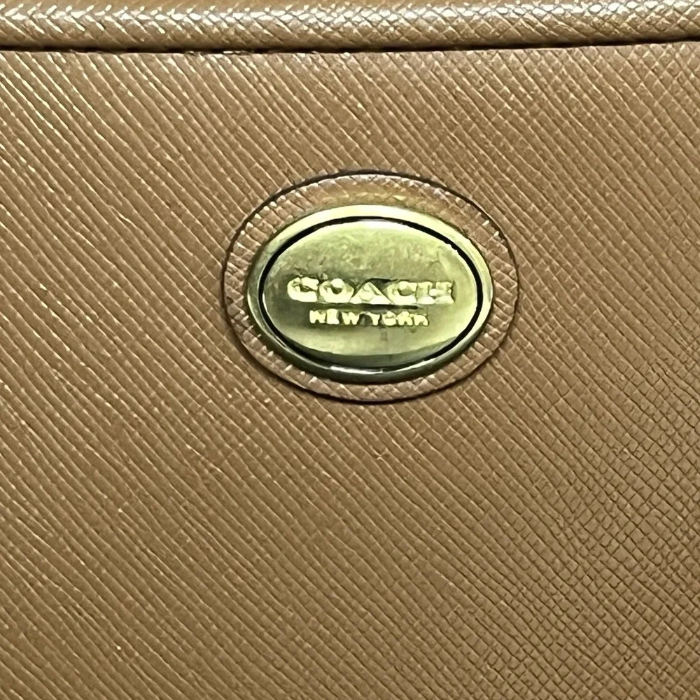 Coach Peyton Jordan Double Zip Carryall Handbag Tote 13